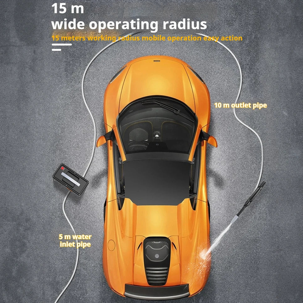 Nettoyeur haute pression sans fil, 2000 psi, avec batterie de 4,0 Ah,