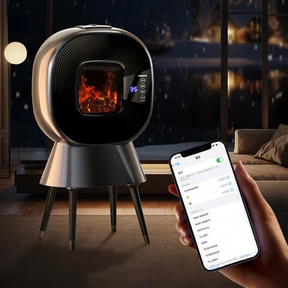 Chauffage électrique vertical